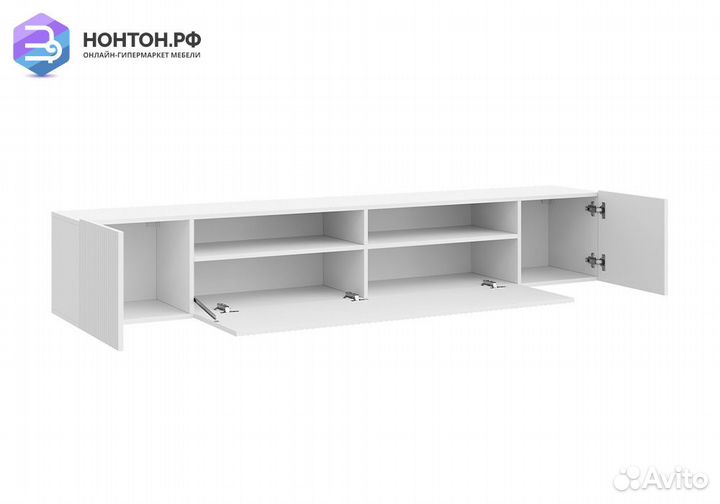 Тумба под тв Сканди белый