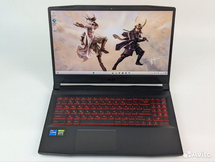 MSI Katana GF66 144Hz i5-11400H 16GB RTX3060 SSD