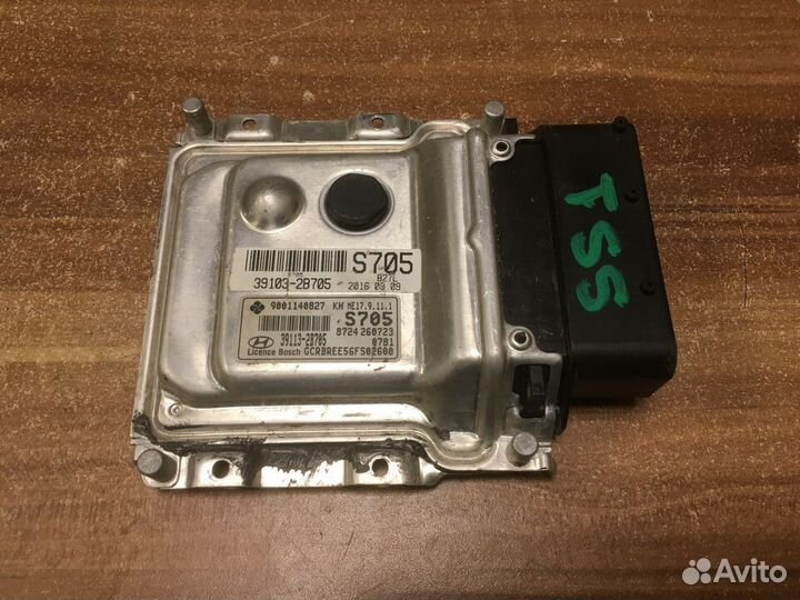 Блок управления двигателем Hyundai Solaris