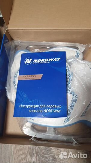 Коньки nordway новые