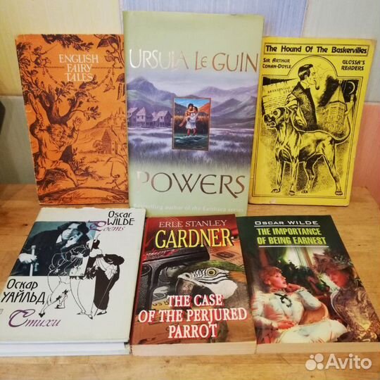 Книги на английском: Oscar Wilde, Conan-Doyle, ets
