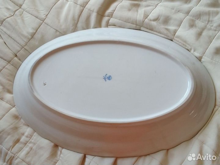 Блюдо 52 на 35 см. товарищества Кузнецова Д.Ф