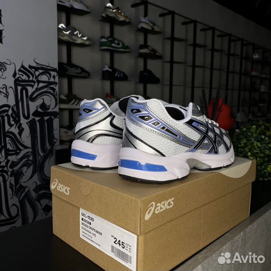 Asics Gel 1130 White-Silver-Blue