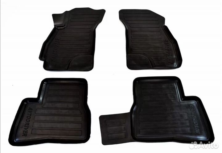 Коврики в салон на а/м Hyundai Accent Автодрайвер