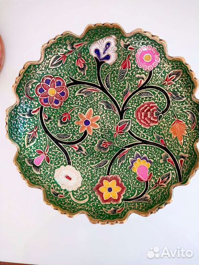 Ваза индия латунь