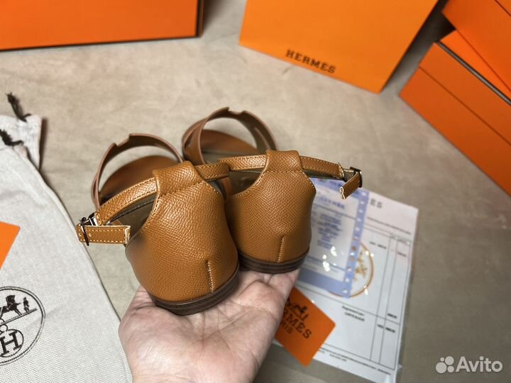 Сандалии hermes santorini женские