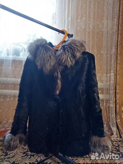 Шуба и шапка