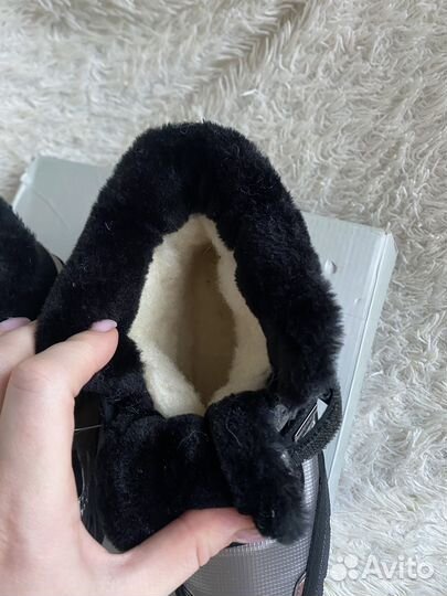 Ботинки зимние натуральные