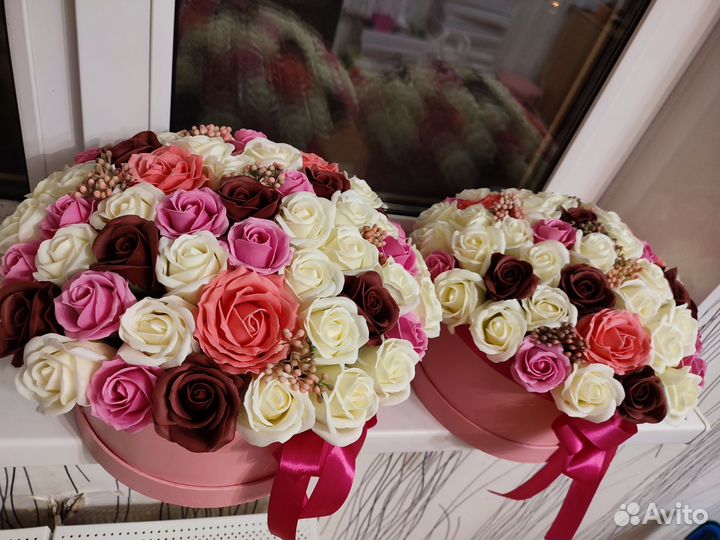 Букет пенных роз