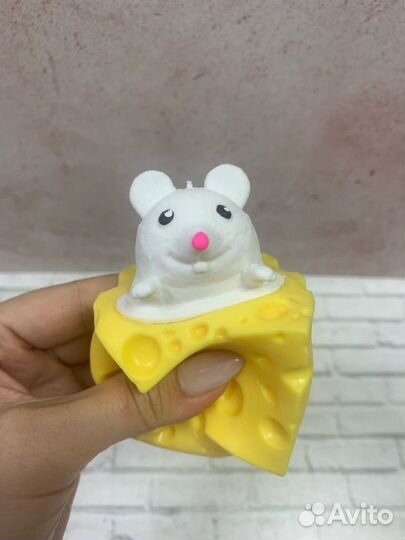 Антистресс Мышка в сыре