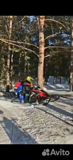 Снегоход stels капитан s150long