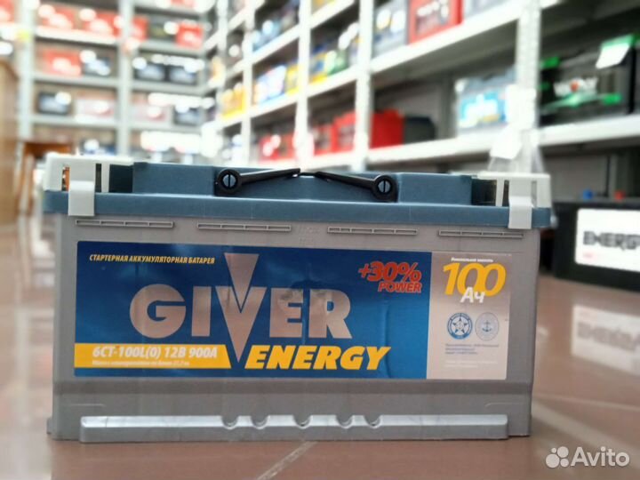 Аккумулятор Giver 100 a/h новый с гарантией