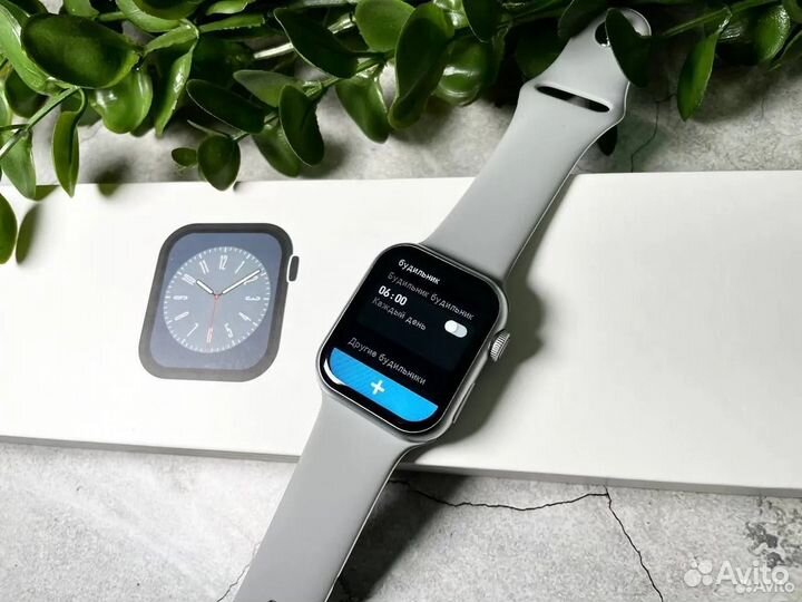 Apple Watch 8 (Новые, Гарантия) серебро