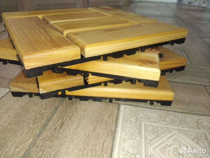 Садовый паркет из лиственницы