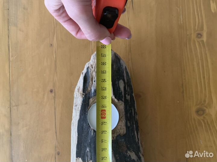 Подсвечник из дрифтвуда