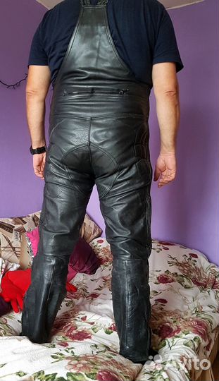 Кожаный мото-комбинензон echtes leder