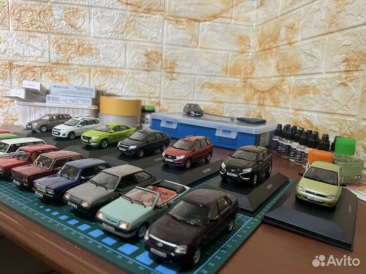 Модели деагостини 1:43 ваз