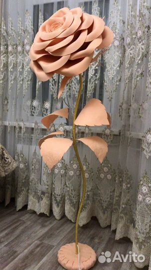 Ростовые цветы из изолона