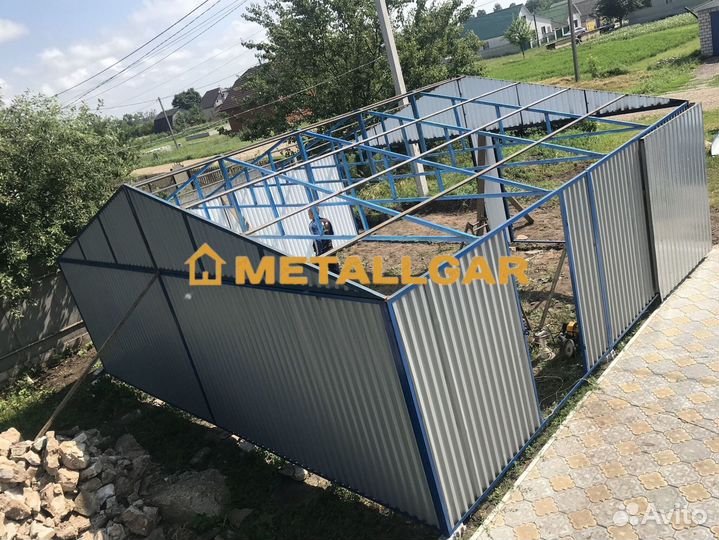 Гараж металлический