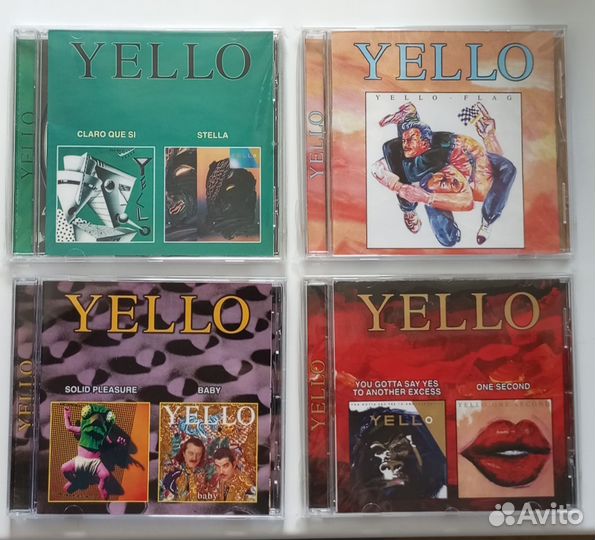 Yello издание CD-Maximum 2 на 1