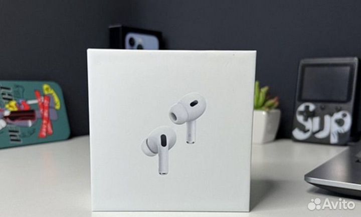 AirPods Pro 2 поколение (гарантия + чехол)