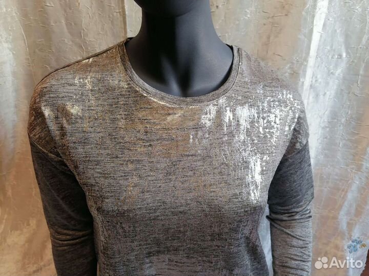 Джемпер женский серебряный