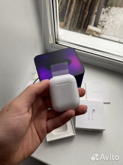 Airpods 2 Новые + бесплатная доставка