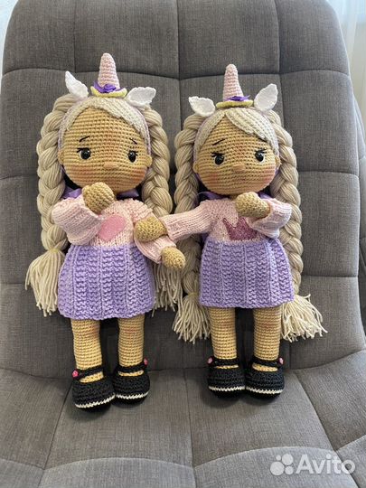 Кукла амигуруми