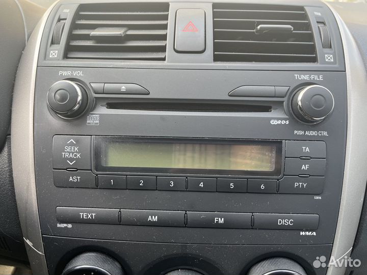 Магнитола штатная toyota