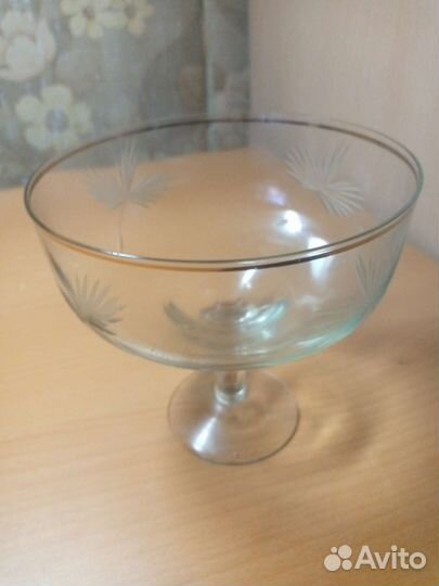Ваза стекло СССР 1960г