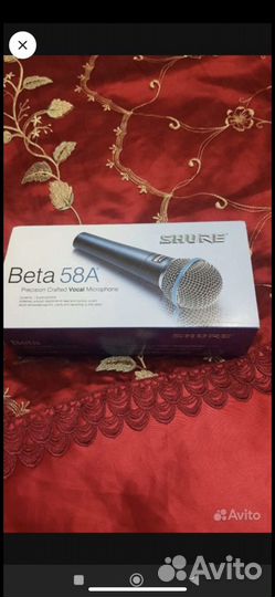 Студийные микрофоны shure