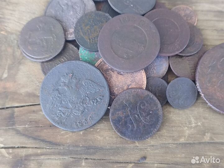 Царские монеты 30шт