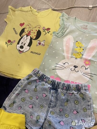 Одежда для девочки пакетом 104-110