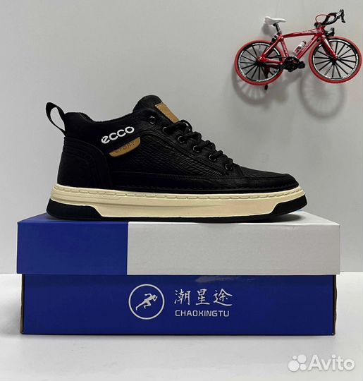 Зимние мужские кроссовки ecco (41-45)