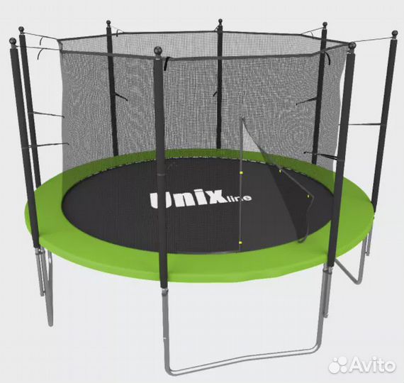 Батут unix line Simple 6 ft Green (inside)