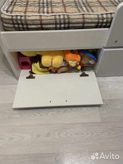 Детская кровать дельфин с матрасом