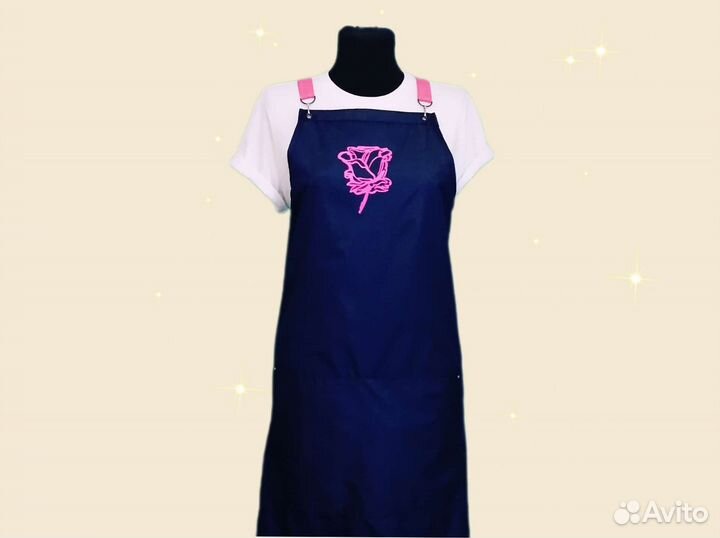 Фартук для флориста с логотипом