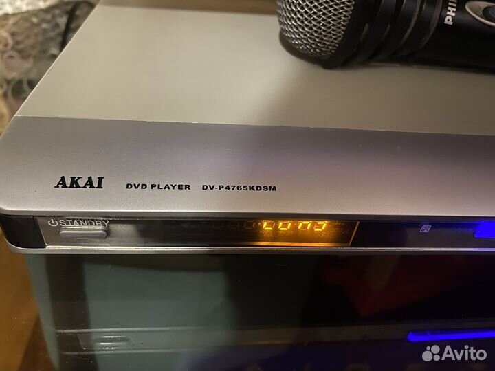 Dvd плеер с караоке akai