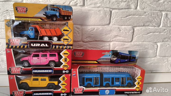 Машинки технопарк новые оригинал