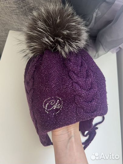 Шапка зимняя для девочки Chobi