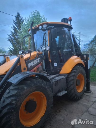 Аренда экскаватора погрузчика MST