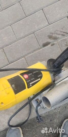 Аренда штробореза и пылесоса