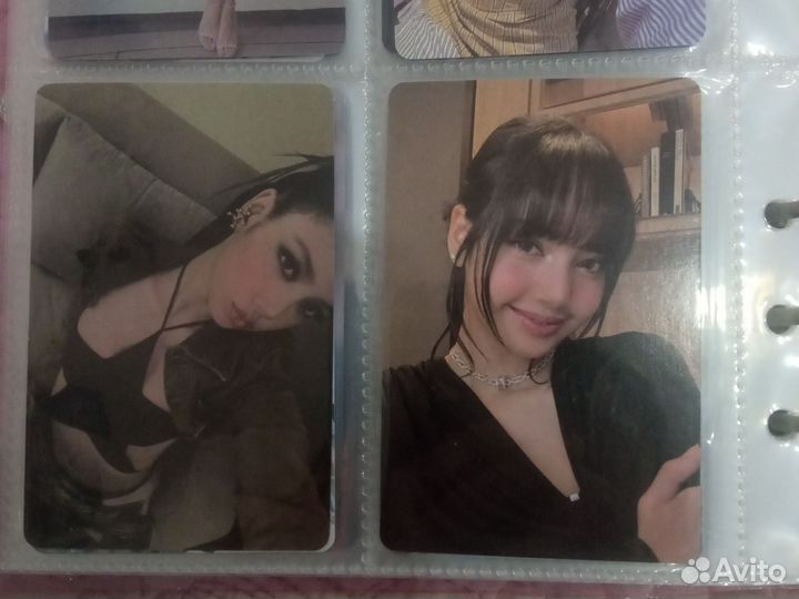 Карты blackpink лиса (ломо)