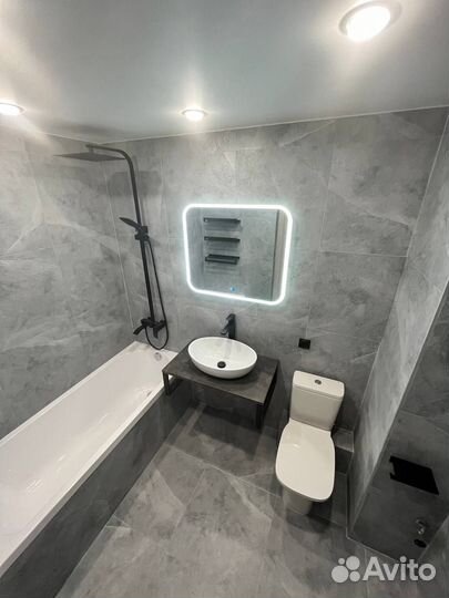 Ремонт ванной /отделка под ключ санузла. Плиточник