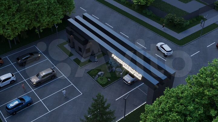 Коттедж 110 м² на участке 6 сот.