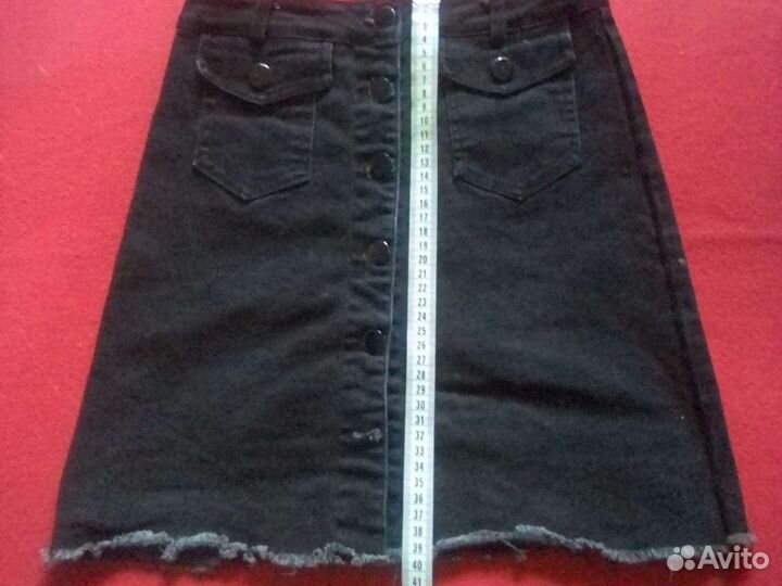 Юбка джинсовая