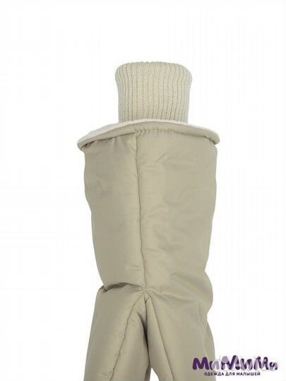 Утепленные варежки на коляску