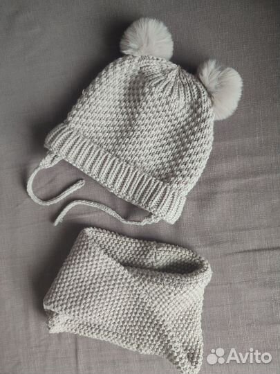 Комплект Zara (шапка и снуд)