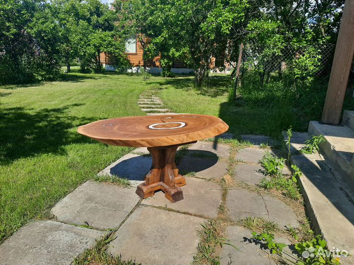 Поперечный спил дуба