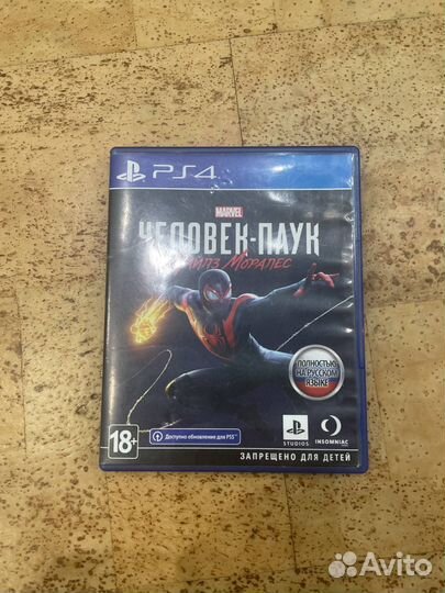 Игра Marvel Spider-Man Miles Morales ps4